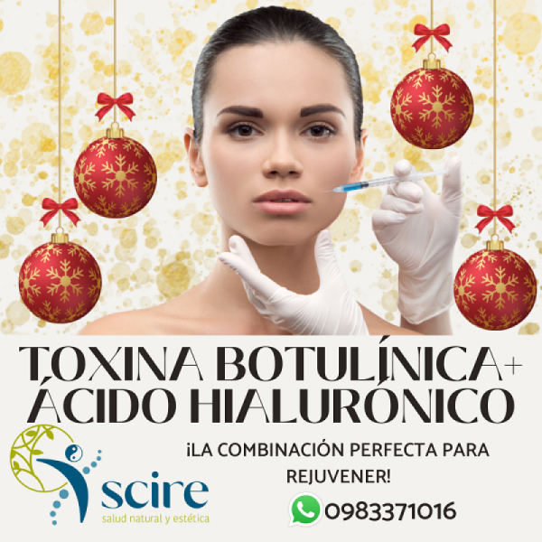 TOXINA BOTULÍNICA + ÁCIDO HIALURÓNICO