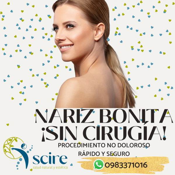 NARIZ BONITA SIN CIRUGÍA